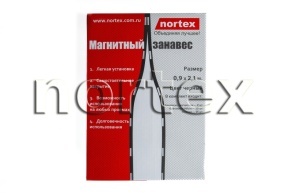 Магнитный занавес на дверь “Nortex” 0,9*2,1м